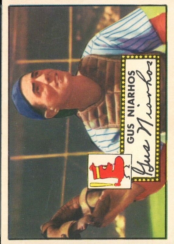 Gus Niarhos 1952 Topps #121 Base SGC 7