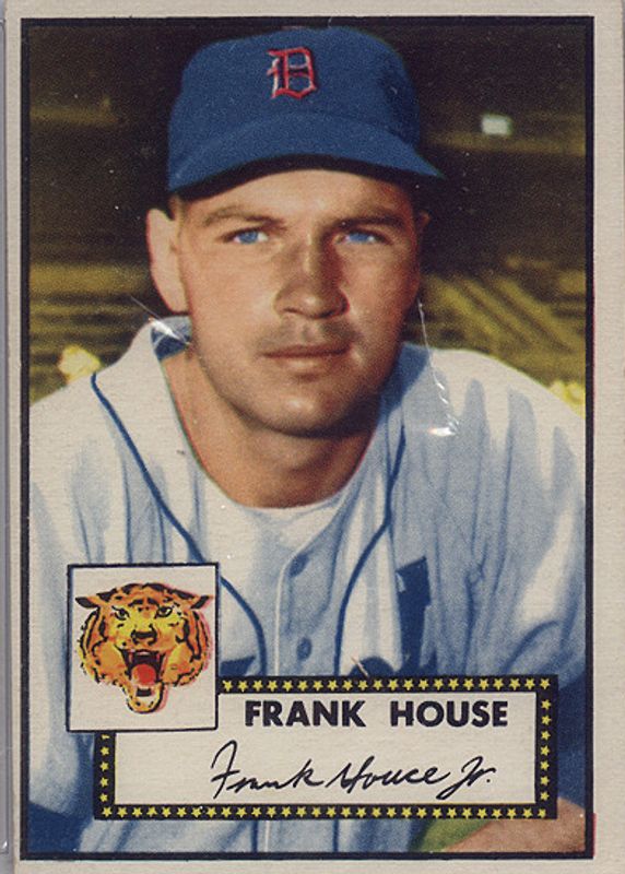 Frank House 1952 Topps #146 Base Rookie PSA 6