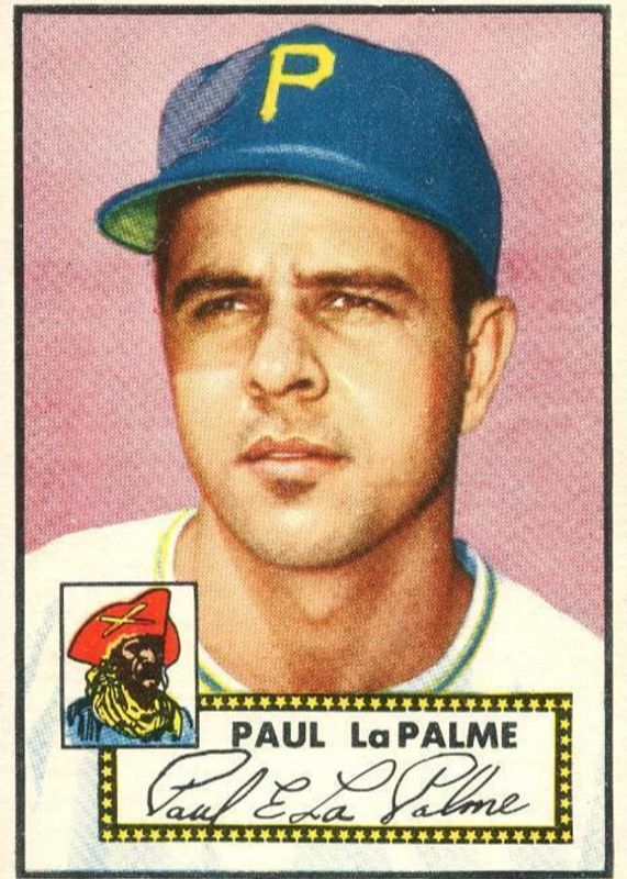 Paul LaPalme 1952 Topps #166 Base Rookie SGC 7.5