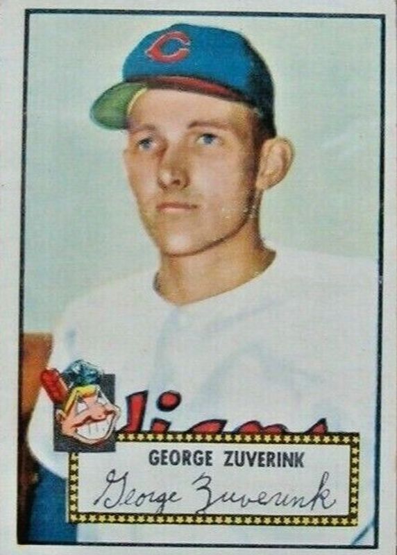 George Zuverink 1952 Topps #199 Base Rookie SGC 4.5