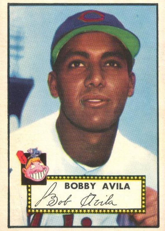 Bobby Avila 1952 Topps #257 Base PSA 8