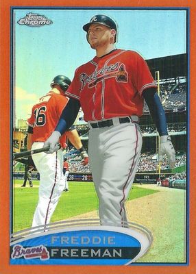 2012 Topps Chrome #19 Orange Refractor