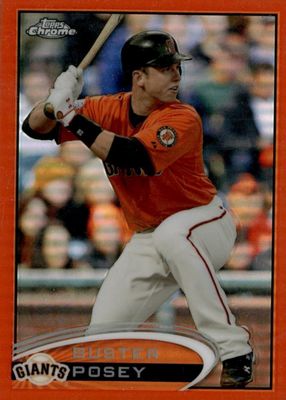 2012 Topps Chrome #24 Orange Refractor