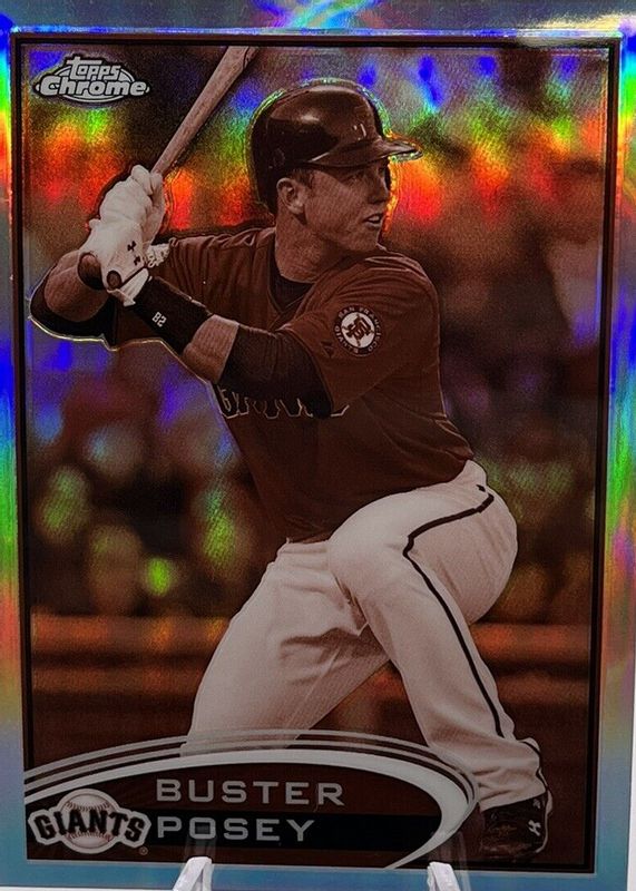 2012 Topps Chrome #24 Sepia Refractor /75