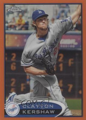 2012 Topps Chrome #112 Orange Refractor