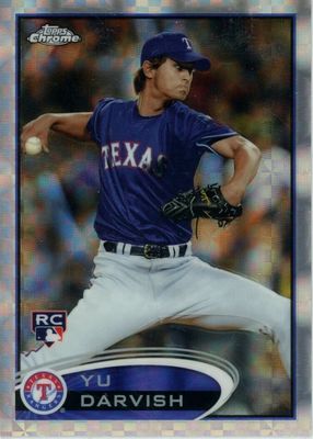 2012 Topps Chrome #151 X-Fractor (Arm Back)