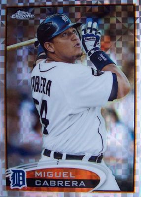 2012 Topps Chrome #130 X-Fractor