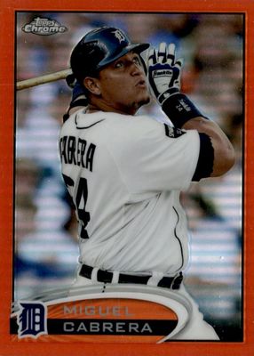 2012 Topps Chrome #130 Orange Refractor