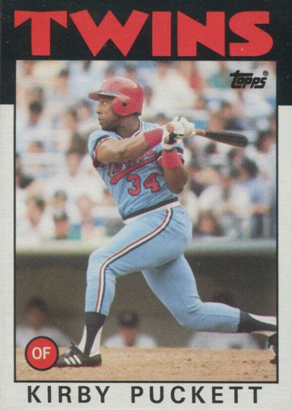 Kirby Puckett 1986 Topps #529 Base SGC 9