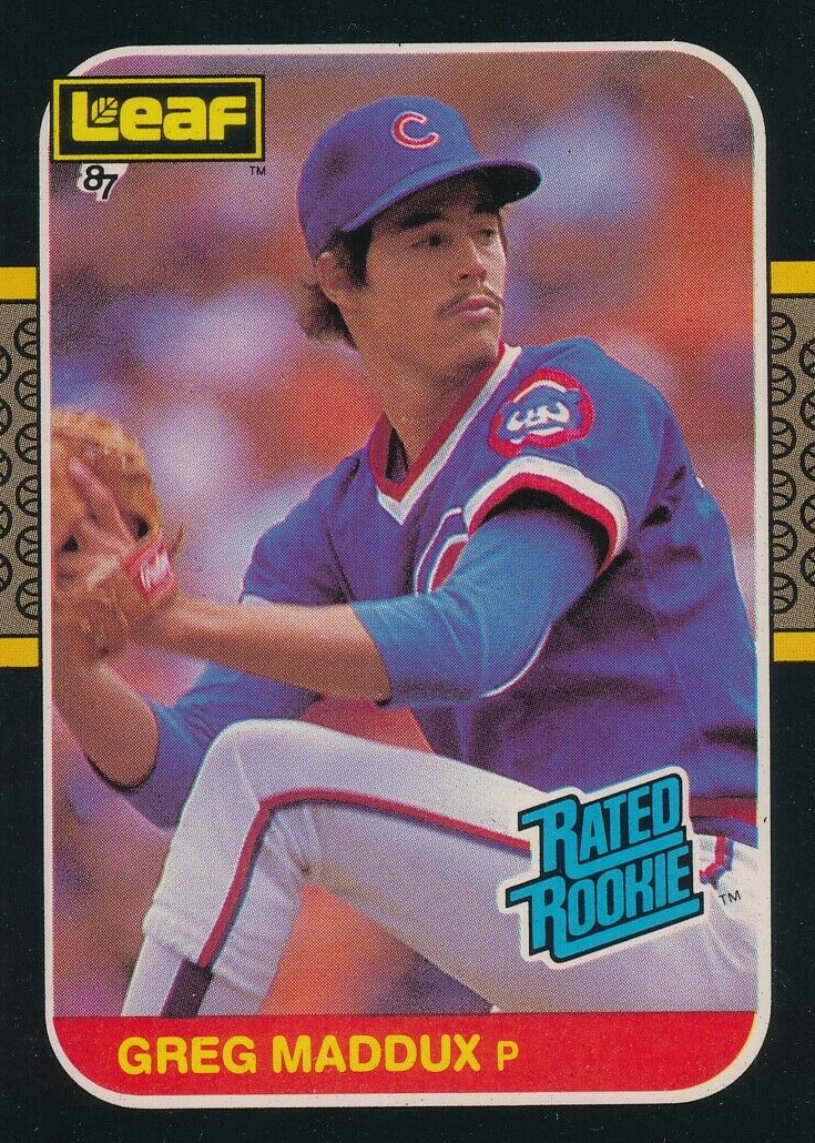 Greg Maddux 1987 Leaf #36 Base Price Guide - Sports Card Investor