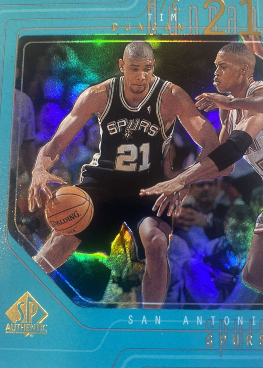 Tim Duncan 1997 SP Authentic #P37 ProFiles - Level 2 Price Guide