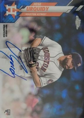 2020 Topps Chrome Sapphire Edition #CSA-JU Rookie Auto