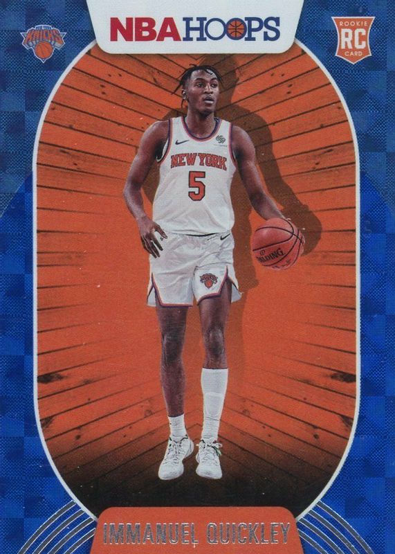 Immanuel Quickley 2020 Hoops #249 Hyper Blue Rookie BGS 9.5