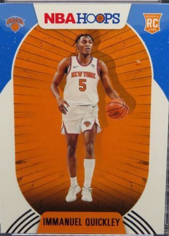 Immanuel Quickley 2020 Hoops #249 Purple Winter Rookie RAW