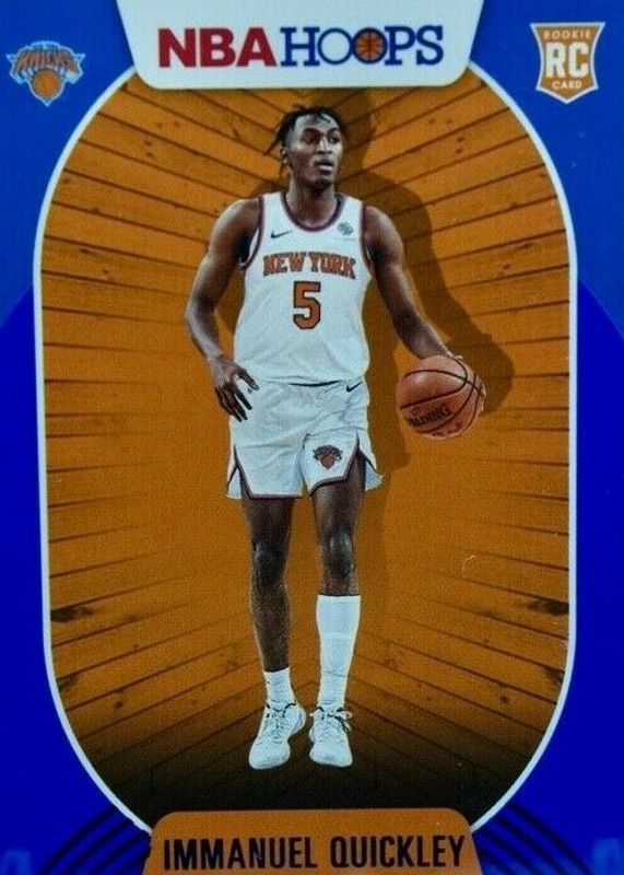 Immanuel Quickley 2020 Hoops #249 Blue Rookie PSA 9