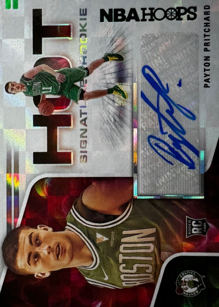 Payton Pritchard 2020 Hoops #HR-PPR Hot Signatures Rookies - Green
