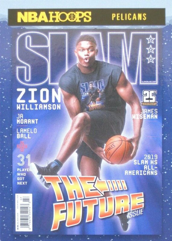 Zion Williamson 2020 Hoops SLAM - Winter PSA 9