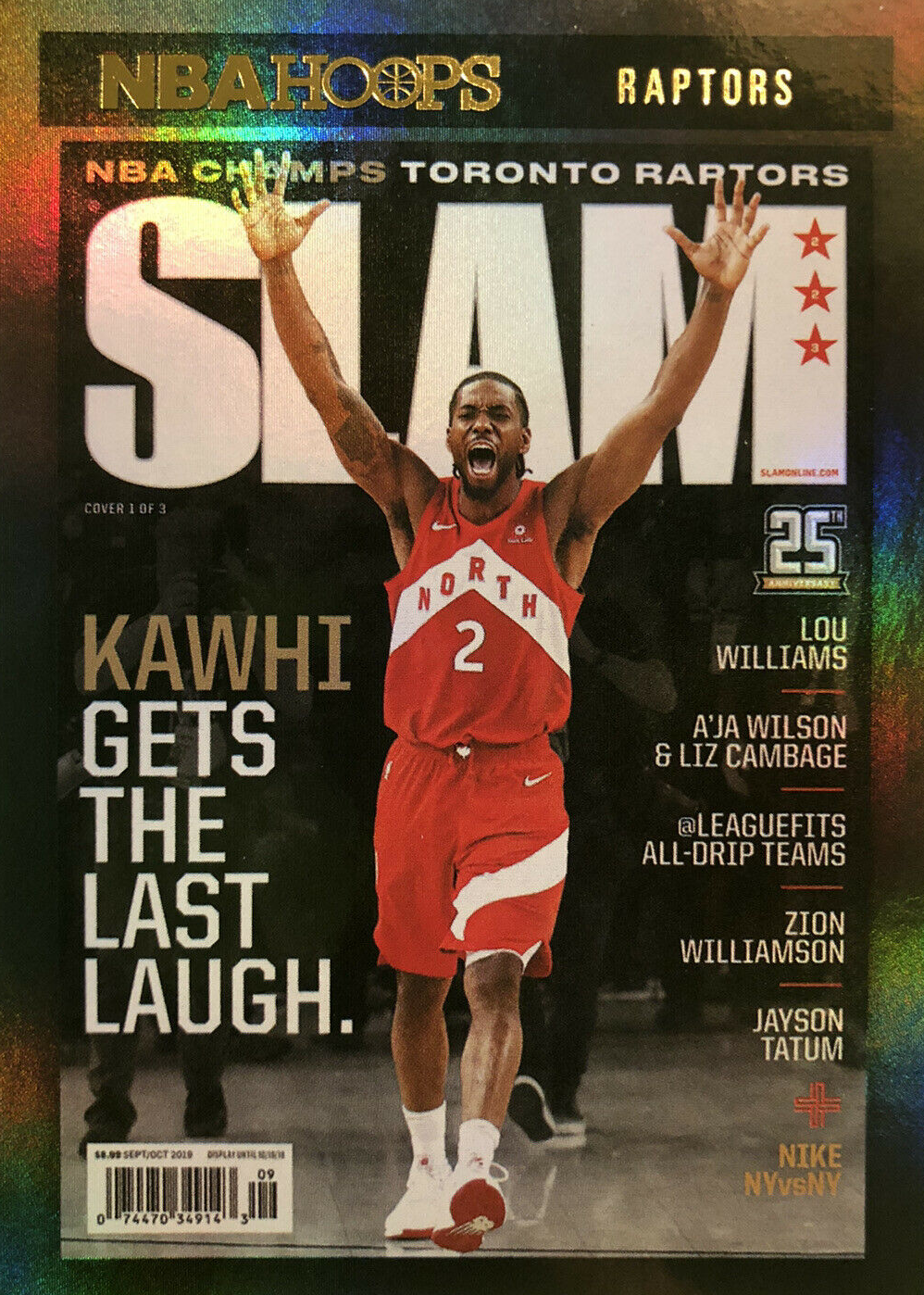 Kawhi Leonard 2020 Hoops SLAM - Holo Price Guide - Sports Card