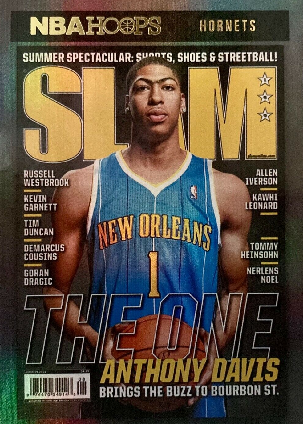 Anthony Davis 2020 Hoops SLAM - Holo Price Guide - Sports Card 