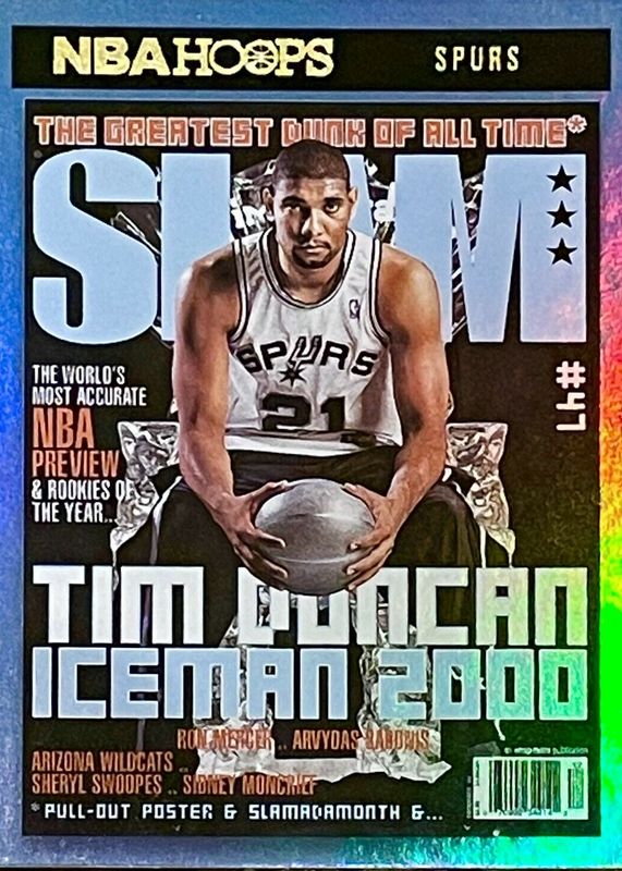 Tim Duncan 2020 Hoops SLAM - Holo PSA 10