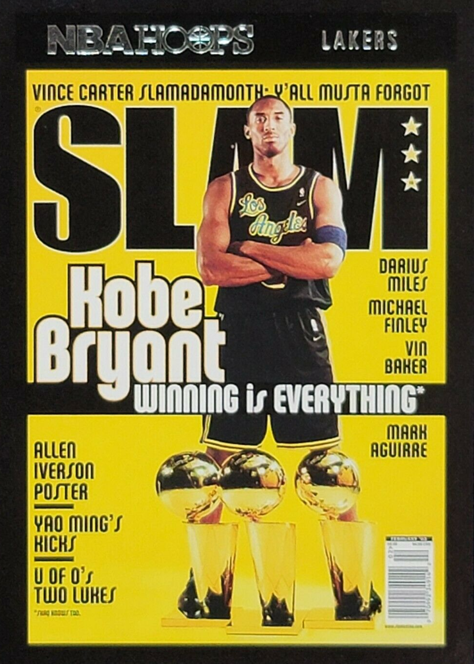 Panini NBA Hoops 20-21 Slam 雑誌カード　全20枚 Kobe Bryant 2020 Hoops SLAM Price Guide - Sports Card Investor