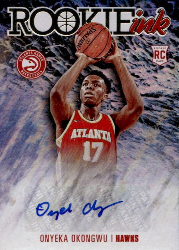 Onyeka Okongwu 2020 Hoops #RI-ONY Rookie Ink RAW