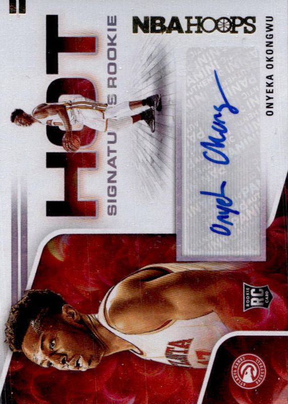 2020 Hoops #HR-ONY Hot Signatures Rookies