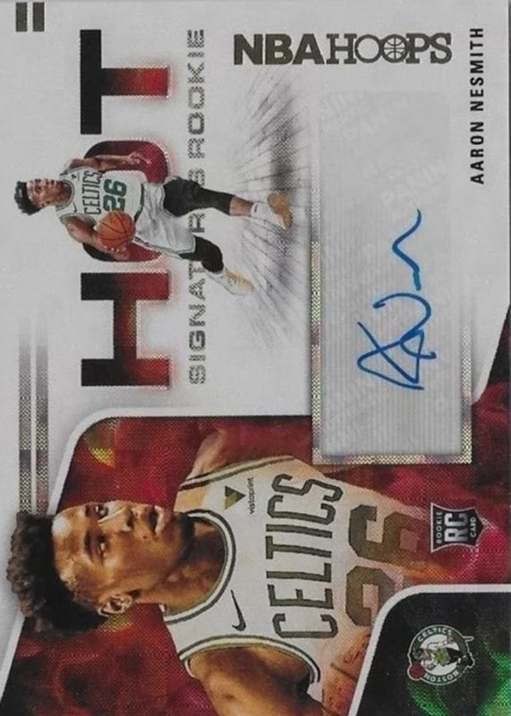 Aaron Nesmith 2020 Hoops #HR-ANM Hot Signatures Rookies Rookie SGC 10