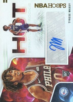 2020 Hoops #HR-TMA Hot Signatures Rookies