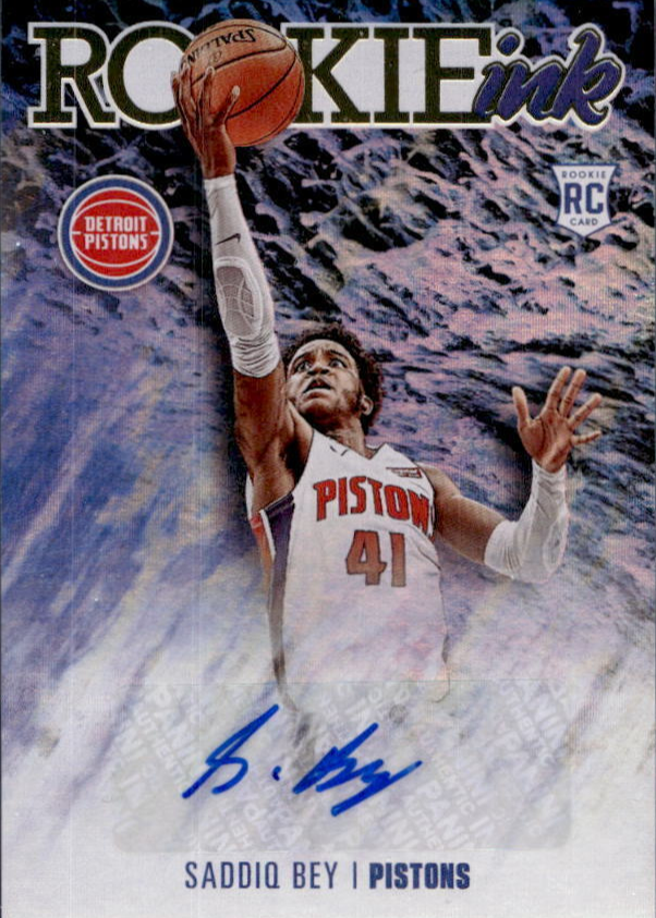 Saddiq Bey 2020 Hoops #RI-SBY Rookie Ink Price Guide - Sports Card