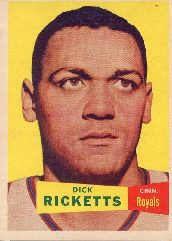 Dick Ricketts 1957 Topps #8 Base Rookie SGC 3