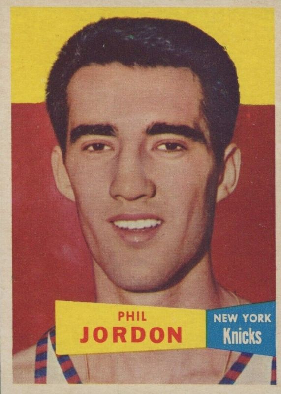 Phil Jordon 1957 Topps #55 Base Rookie BVG 7.5