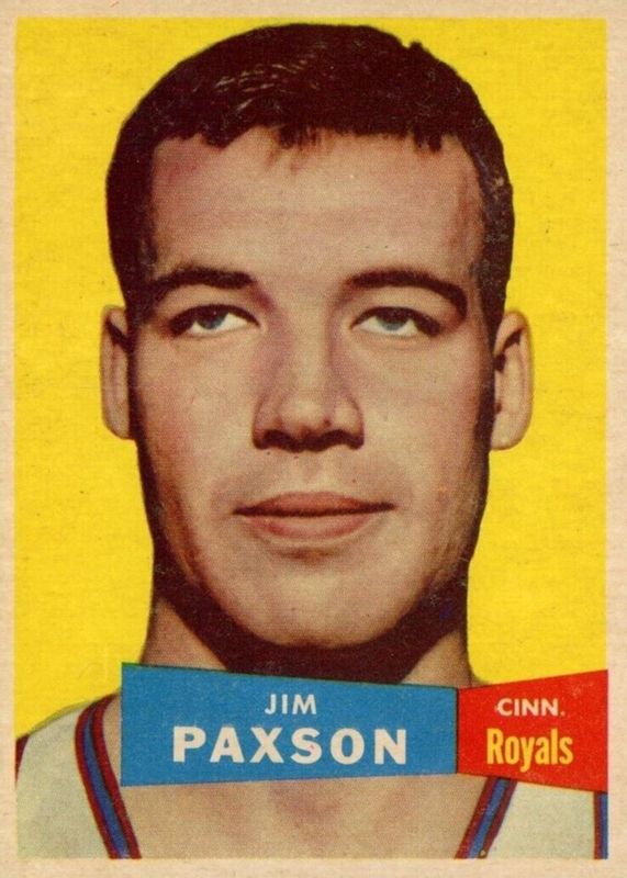 Jim Paxson Sr. 1957 Topps #73 Base Rookie PSA 7