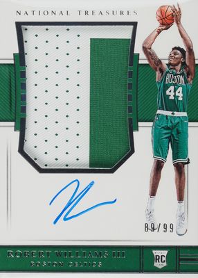 2018 National Treasures #111 Rookie Patch Auto /99