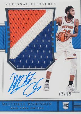 2018 National Treasures #148 Rookie Patch Auto /99