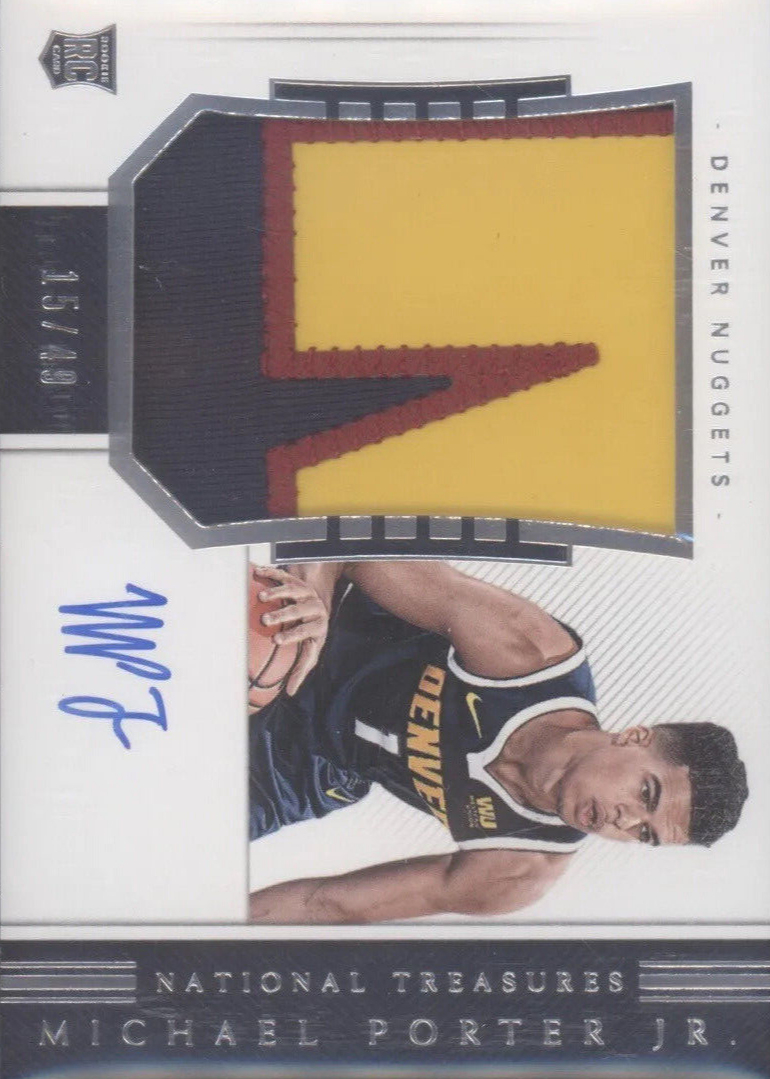 その他 Panini Select Michael Porter Jr /25 RPA 2024/25 Panini Prizm MICHAEL PORTER JR PURPLE PRIZM NUGGETS