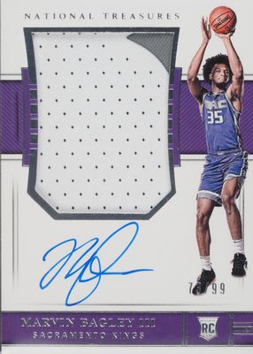 2018 National Treasures #137 Rookie Patch Auto /99