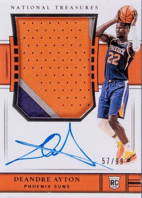 2018 National Treasures #118 Rookie Patch Auto /99