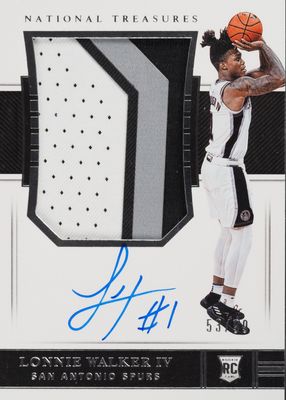 2018 National Treasures #117 Rookie Patch Auto /99