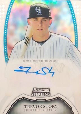 2011 Bowman Sterling #BSP-TS Prospect Auto Refractor (/199)