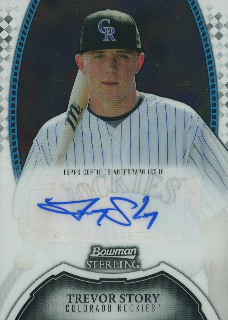 Trevor Story Baseball Cards Price Guide - Sports Card Investor