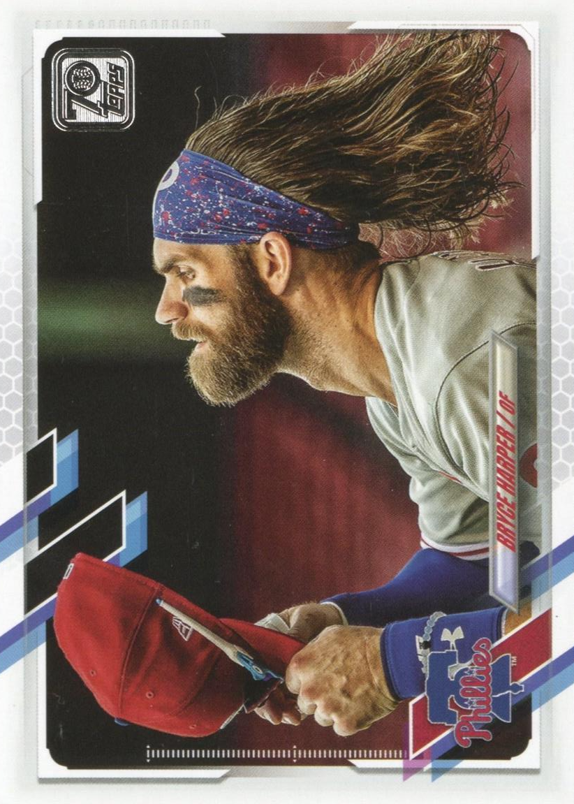 Bryce Harper 2021 Topps #250 SSP Variation Price Guide - Sports 