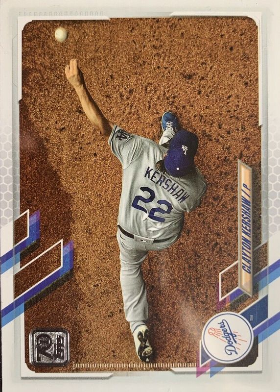 Clayton Kershaw 2021 Topps #67 SP Variation SGC 9.5