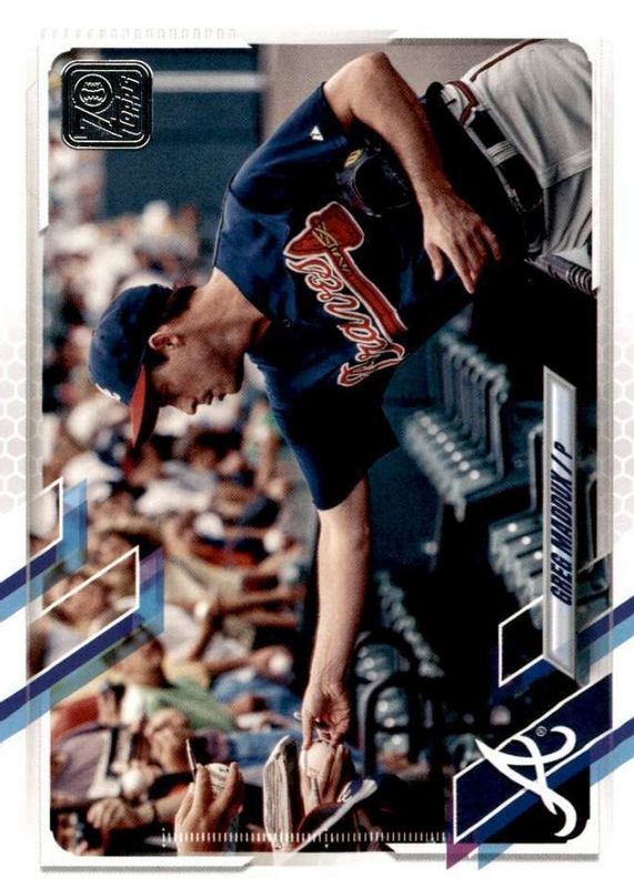 Greg Maddux 2021 Topps #388 SP Variation RAW