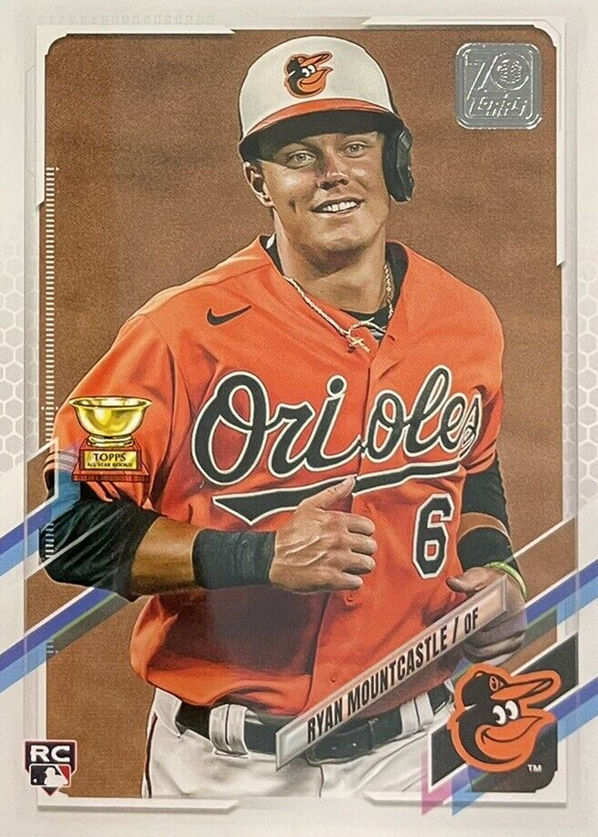 Ryan Mountcastle 2021 Bowman Transcendent Rookie Autograph
