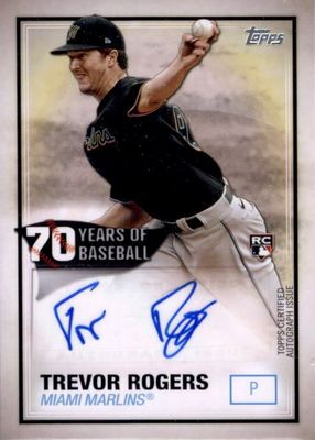 2021 Topps #70YA-TR 70 Years of Baseball Auto