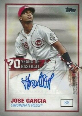 2021 Topps #70YA-JGA 70 Years of Baseball Auto