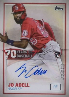 2021 Topps #70YA-JA 70 Years of Baseball Auto