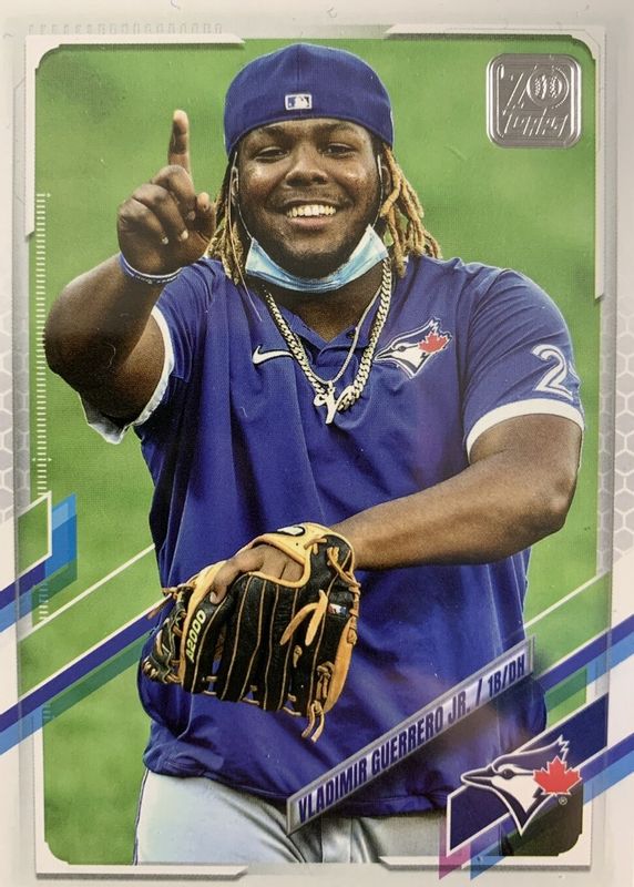 Vladimir Guerrero Jr. 2021 Topps #224 SP Variation RAW