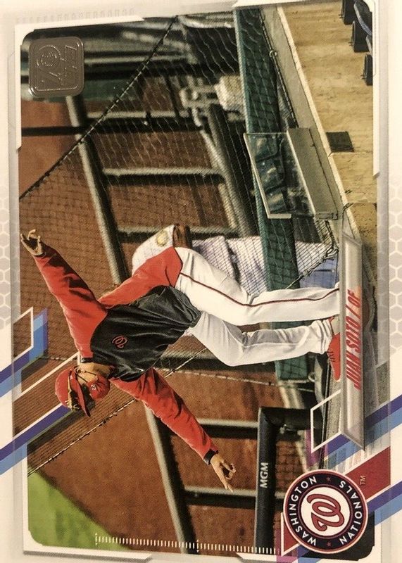 Juan Soto 2021 Topps #330 SSP Variation RAW